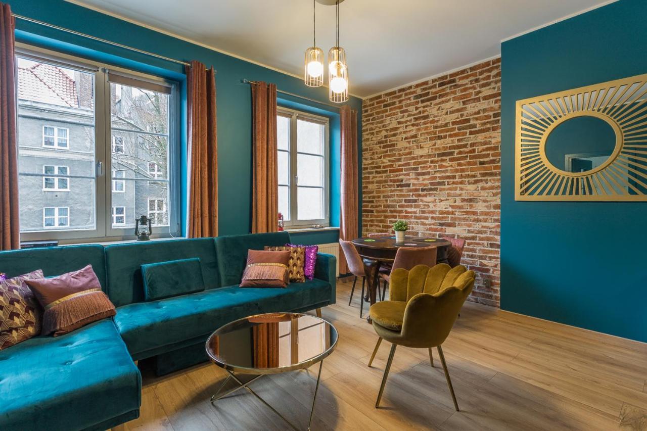 Apartament Cichy Zakatek Obok Fontanny Neptuna Gdańsk Kültér fotó