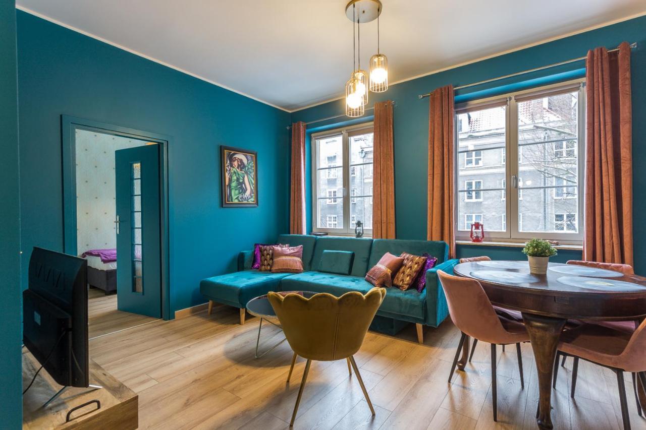 Apartament Cichy Zakatek Obok Fontanny Neptuna Gdańsk Kültér fotó